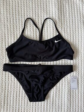 Nike Black Women's Two-Piece Sport Bikini Set